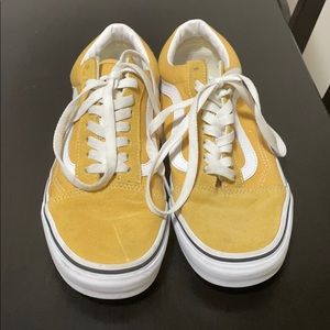 Mustard old skool vans